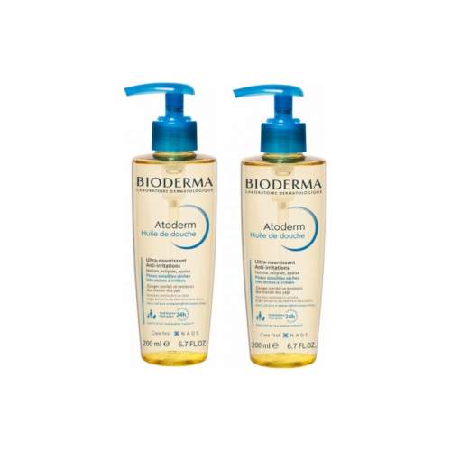 Bioderma Atoderm Huile De Douche 2x200 ml Showe Oil Bioderma Atoderm Huile De Douche 2x200 ml Showe Oil
