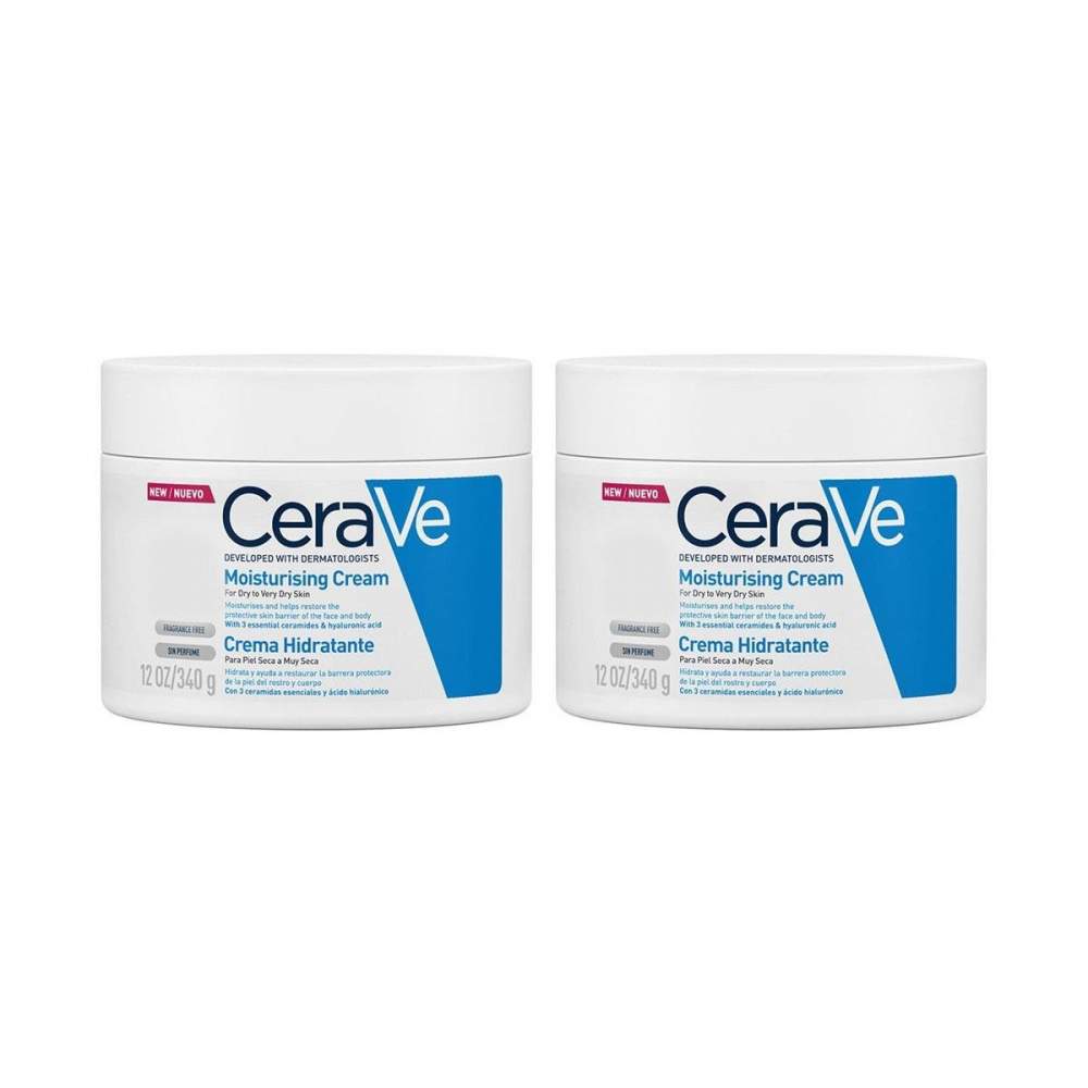 CeraVe 2x340 gr Moisturizing Cream