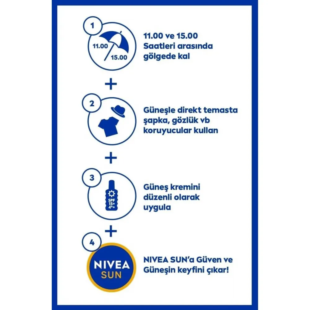 Nivea Sun Koruma & Nem Spf 30+ 200 ml Güneş Spreyi