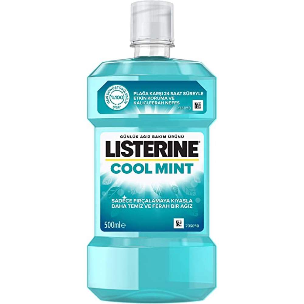 Listerine 500 ml + 250 ml Cool Mint Ağız Suyu