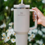 Stanley Quencher 1.18 L Krem Pipetli Termos Bardak