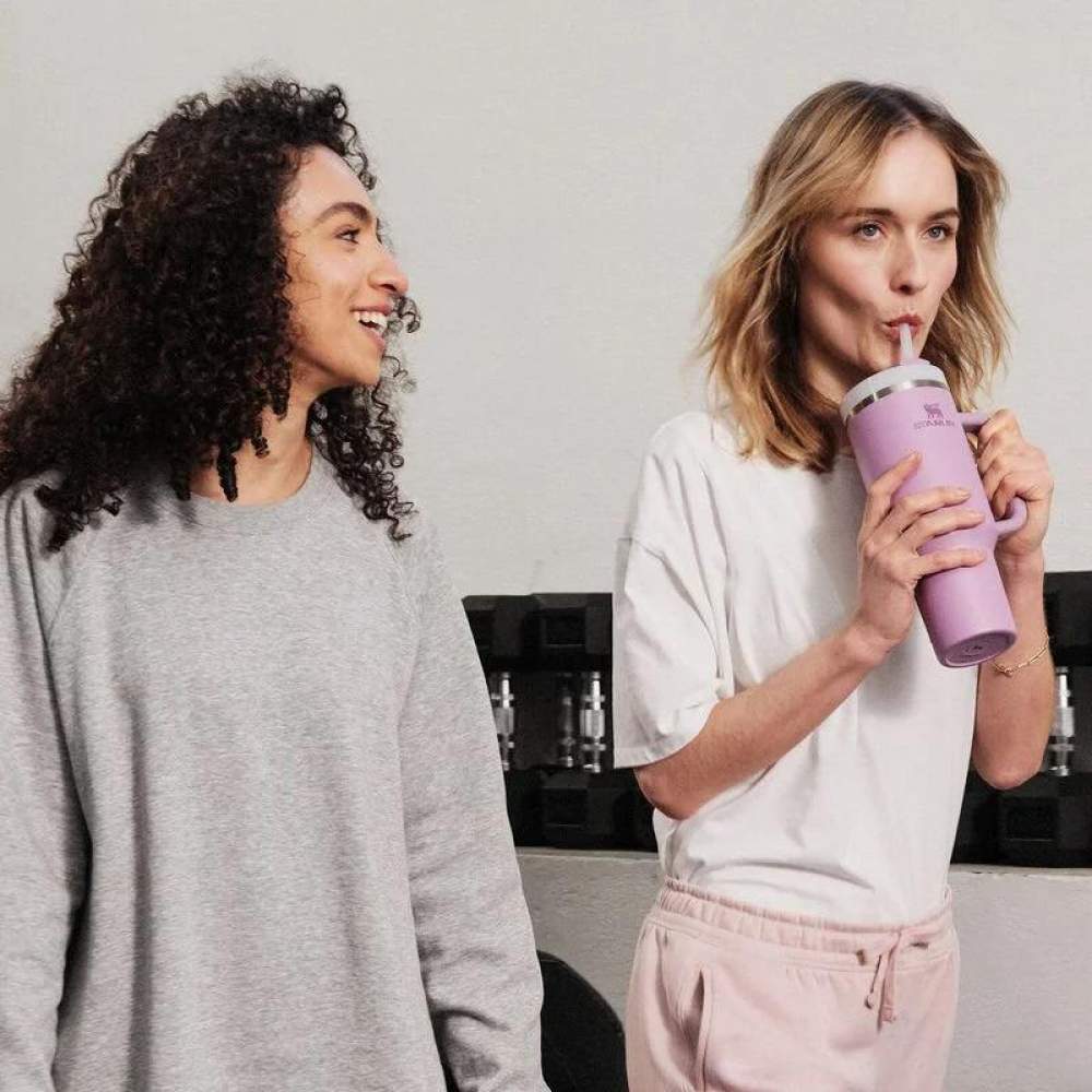 Stanley Quencher 1.18 L Lila Pipetli Termos Bardak