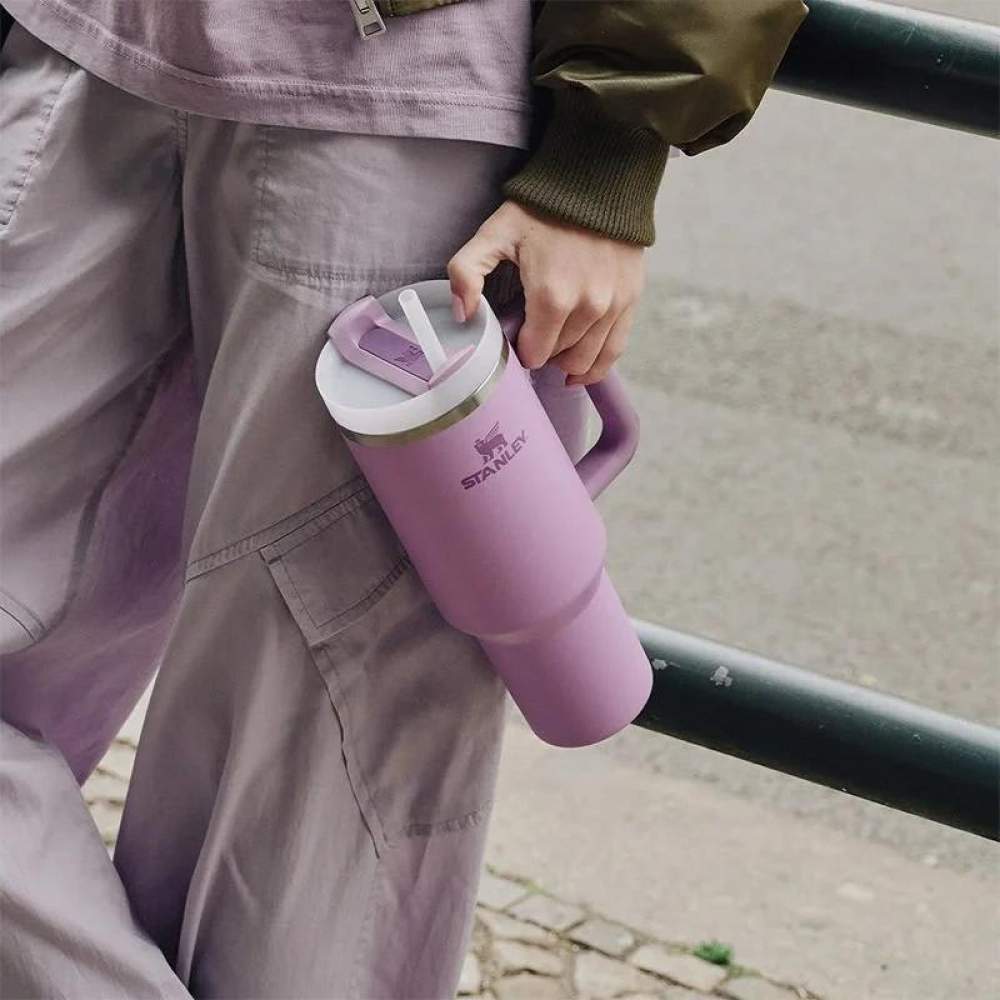 Stanley Quencher 1.18 L Lila Pipetli Termos Bardak