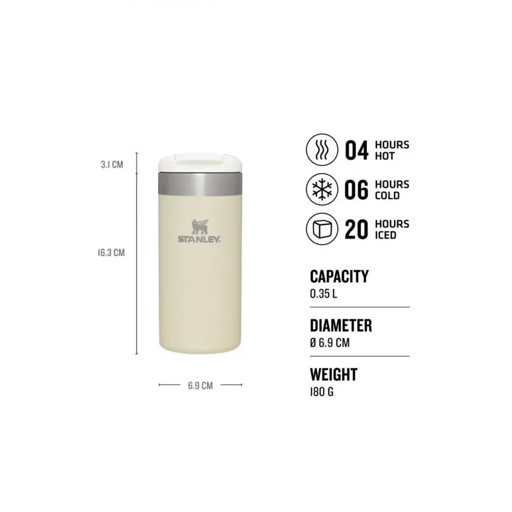 Stanley The Aerolight Transit Krem 0.35 L Termos Bardak