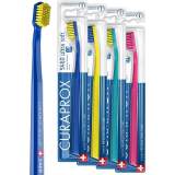 Curaprox 10 x Diş Fırçası CS 5460 Ultra Soft - Yetişkinler için El Diş Fırçası 5460 Ultra Soft Cure Fırça - 10 Adet, Rastgele Renk