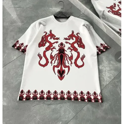 Unisex Bisiklet Yaka Baskılı Oversize T-Shirt - Beyaz Unisex Bisiklet Yaka Baskılı Oversize T-Shirt - Beyaz