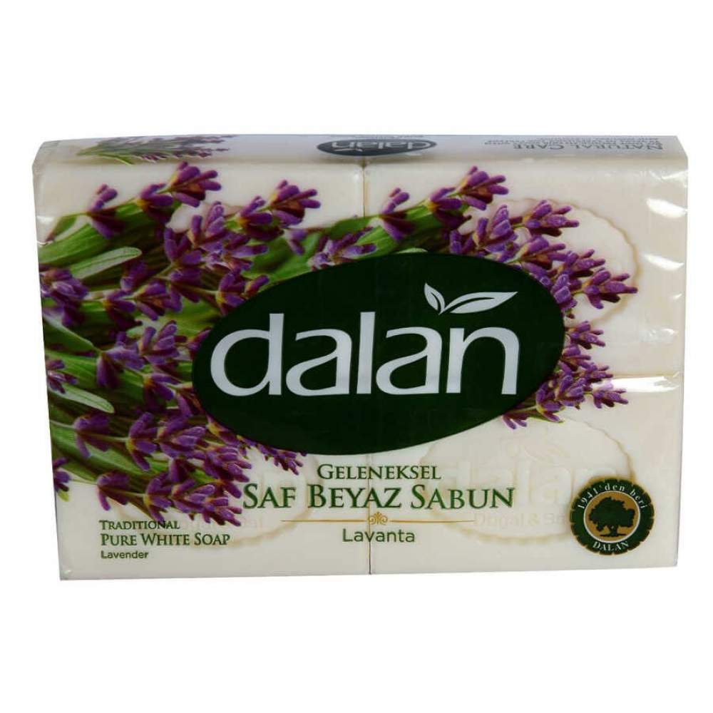 Saf Beyaz Lavantalı Sabun 150 Gr x 4 Adetli