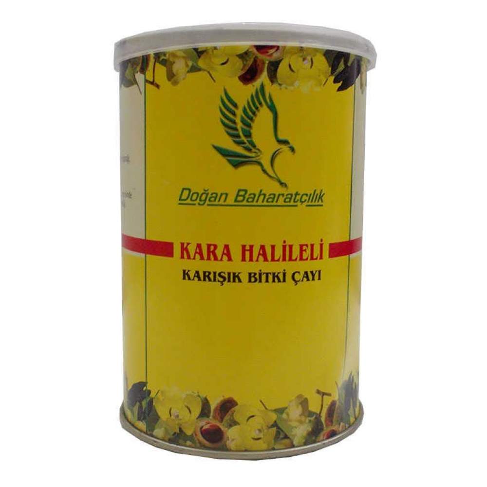 Kara Halileli Karışık Bitkisel Çay 100Gr Teneke Kutu