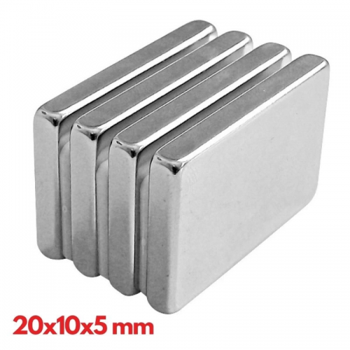 N35 20x10x5 Mm Neodyum Mıknatıs 250 Adet, Köşeli, Nikel Kaplamalı Kaliteli Ve Dayanıklı Ürün N35 20x10x5 Mm Neodyum Mıknatıs 250 Adet, Köşeli, Nikel Kaplamalı Kaliteli Ve Dayanıklı Ürün