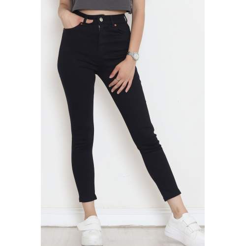 Süper Likra Kot Pantolon Lacivert3 Süper Likra Kot Pantolon Lacivert3