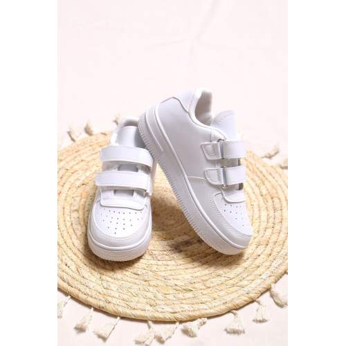 Çocuk Spor Ayakkabı Beyaz Çocuk Spor Ayakkabı Beyaz