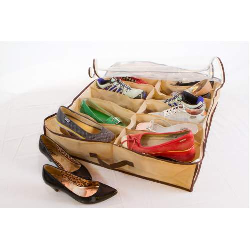 Ayakkabı Saklama Çantası 12 Bölmeli Shoes Under Ayakkabı Saklama Çantası 12 Bölmeli Shoes Under