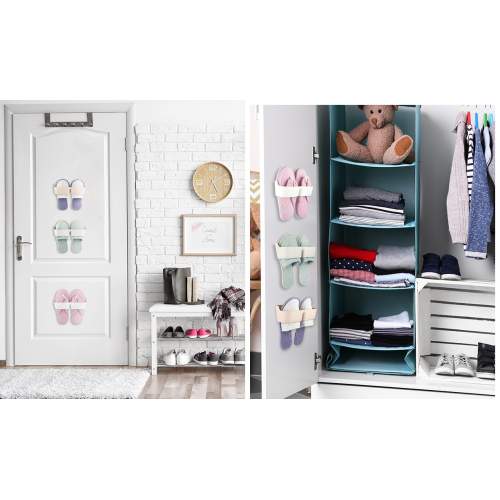 Banyo Terlik Tutucu - Kapı Arkası Pratik Raf - Terlik Tutucu Beyaz Banyo Terlik Tutucu - Kapı Arkası Pratik Raf - Terlik Tutucu Beyaz