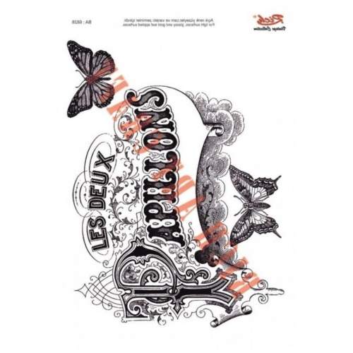 Rich 1326 Vintage Kolay Transfer 23x33 cm Rich 1326 Vintage Kolay Transfer 23x33 cm