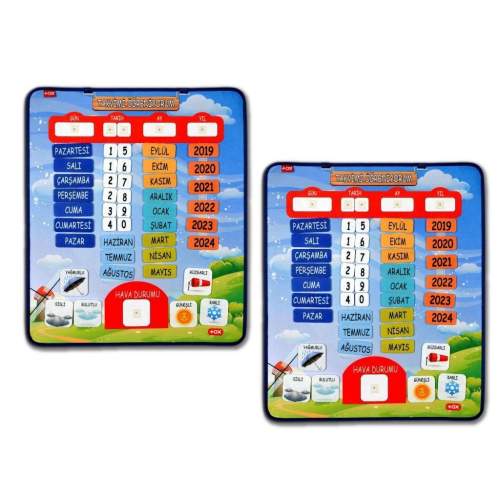 2 Set - 86 Parça  Takvimi Öğreniyorum (2023) Keçe Duvar Panoları , Eğitici Oyuncak 2 Set - 86 Parça  Takvimi Öğreniyorum (2023) Keçe Duvar Panoları , Eğitici Oyuncak