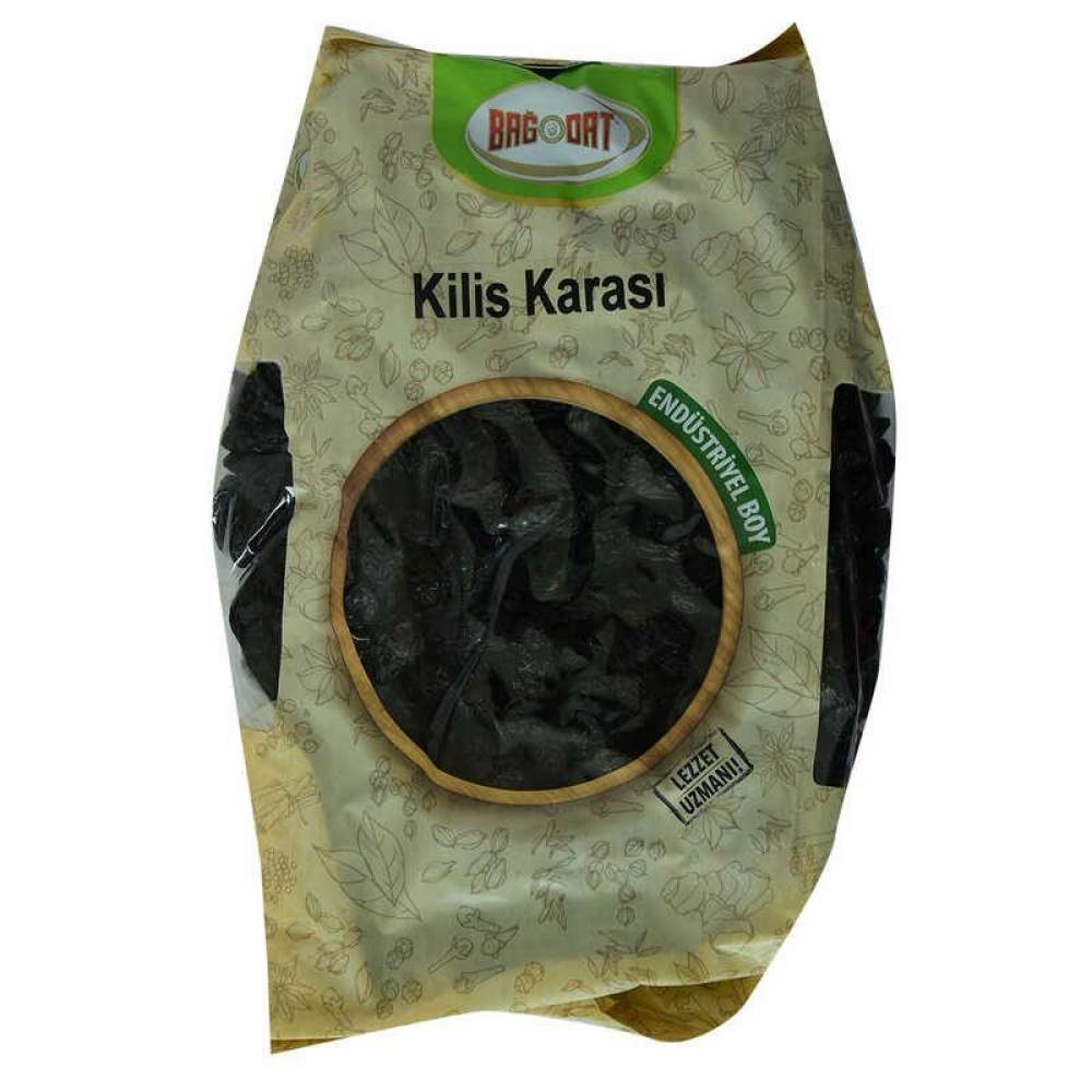 Kilis Karası Siyah Kuru Üzüm 1000 Gr Paket