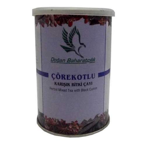Çörekotlu Karışık Bitkisel Çay 100 Gr Teneke Kutu Çörekotlu Karışık Bitkisel Çay 100 Gr Teneke Kutu
