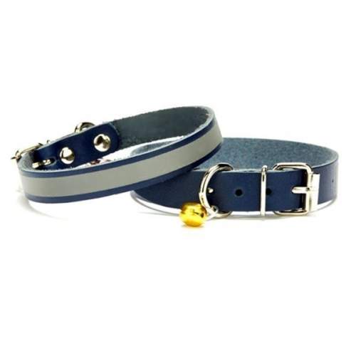 Reflektörlü Kedi ve Yavru Köpek Tasması 1,0x19 cm Mavi Small Reflektörlü Kedi ve Yavru Köpek Tasması 1,0x19 cm Mavi Small