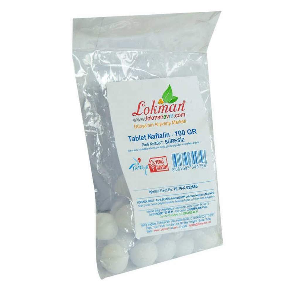 Naftalin Bilya Tablet 100 Gr Paket