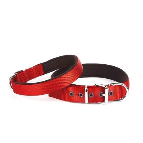 Seri Dokuma Köpek Boyun Tasması 5x50-60cm Kırmızı