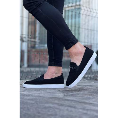 Siyah Triko Babet Erkek Casual Ayakkabı Siyah Triko Babet Erkek Casual Ayakkabı
