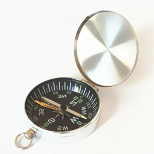 -mini Taşınabilir  Kapaklı Cep Saati Model Alüminyum İğne Kılıtlı  Pusula G45-1 -mini Taşınabilir  Kapaklı Cep Saati Model Alüminyum İğne Kılıtlı  Pusula G45-1