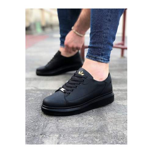 Kömür Bağcıklı Kalın Taban Casual Erkek Ayakkabı Kömür Bağcıklı Kalın Taban Casual Erkek Ayakkabı