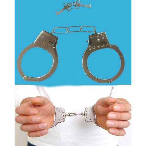 Anahtarlı Oyuncak Metal Kelepçe Polis Kelepçesi Anahtarlı Oyuncak Metal Kelepçe Polis Kelepçesi
