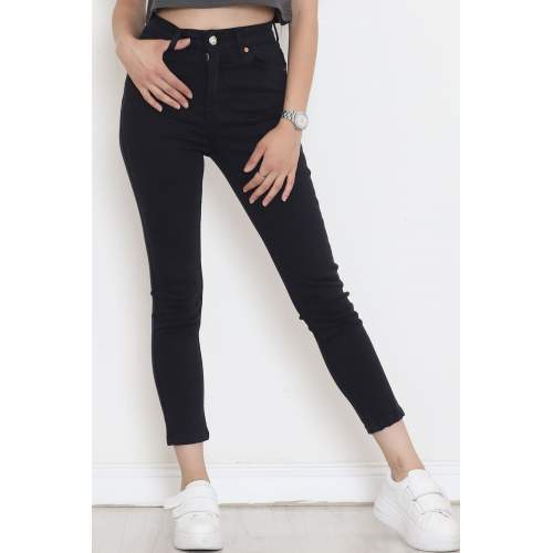 Süper Likra Dar Paça Kot Pantolon Koyulacivert Süper Likra Dar Paça Kot Pantolon Koyulacivert