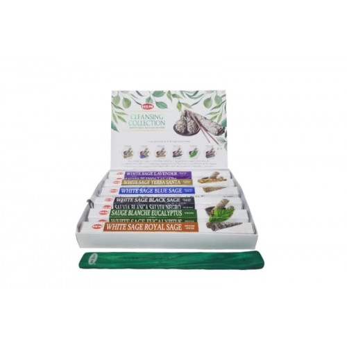 White Sage Cleansing Collection Hexa Tütsü Oda Kokusu Gift Pack