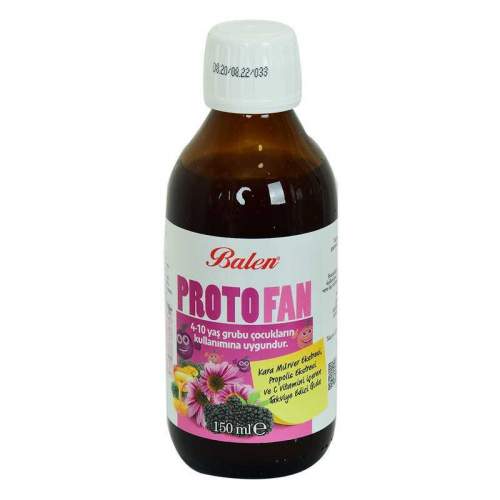 ProtoFan Kara Mürver Propolis Ekstratlı C Vitaminli Takviye Edici Gıda 150 ML ProtoFan Kara Mürver Propolis Ekstratlı C Vitaminli Takviye Edici Gıda 150 ML