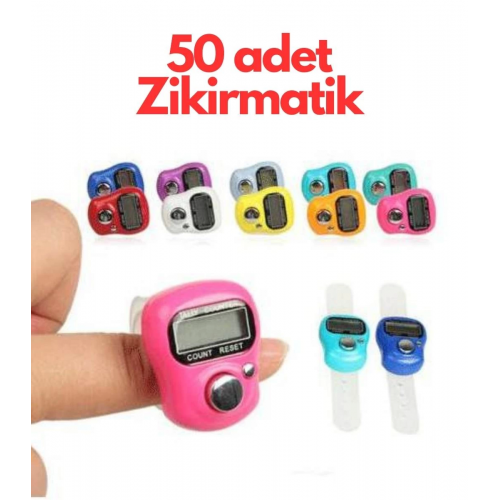 Yüzük Zikir Matik ( 50 Adet ) Yüzük Zikir Matik ( 50 Adet )