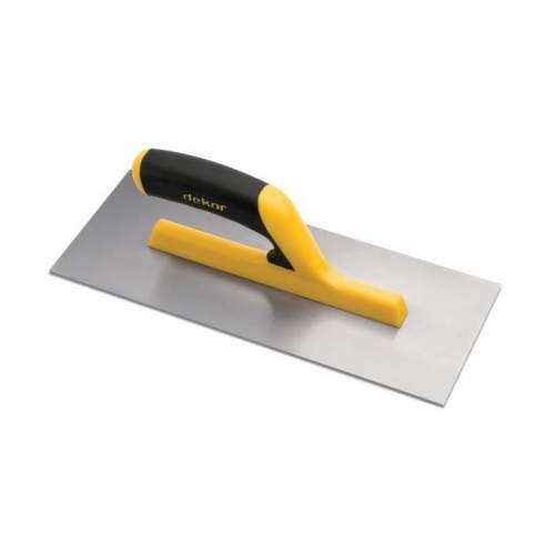 Dekor 094 Paslanmaz Alçı Malası Plastik Açık Saplı 35 cm Dekor 094 Paslanmaz Alçı Malası Plastik Açık Saplı 35 cm