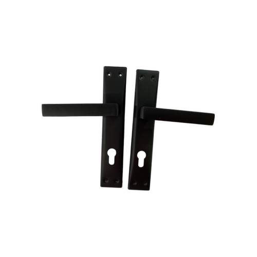 Adil Riva Mat Siyah Yale Kapı Kolu