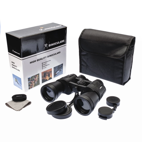 20×50 – Geniş Ön Mercekli – 1000m/56m El Dürbünü – Siyah 20×50 – Geniş Ön Mercekli – 1000m/56m El Dürbünü – Siyah