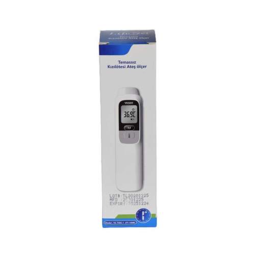 Temassız Ateş Ölçer Kızıl Ötesi Vücut ve Alından Termometre Pilli FT-100B Temassız Ateş Ölçer Kızıl Ötesi Vücut ve Alından Termometre Pilli FT-100B