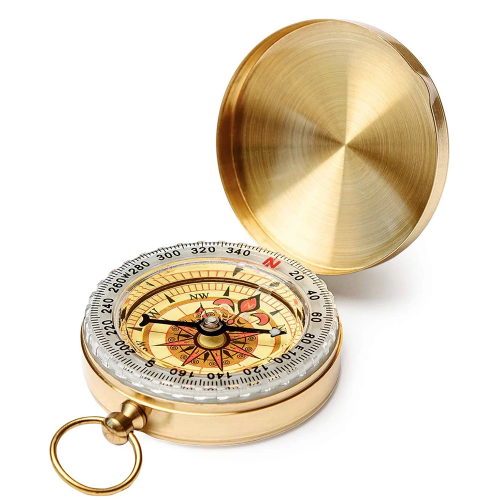 Yuvarlak Sarı Metal Kasa Su Geçirmez Fosforlu Dayanıklı Pusula G50 Yuvarlak Sarı Metal Kasa Su Geçirmez Fosforlu Dayanıklı Pusula G50