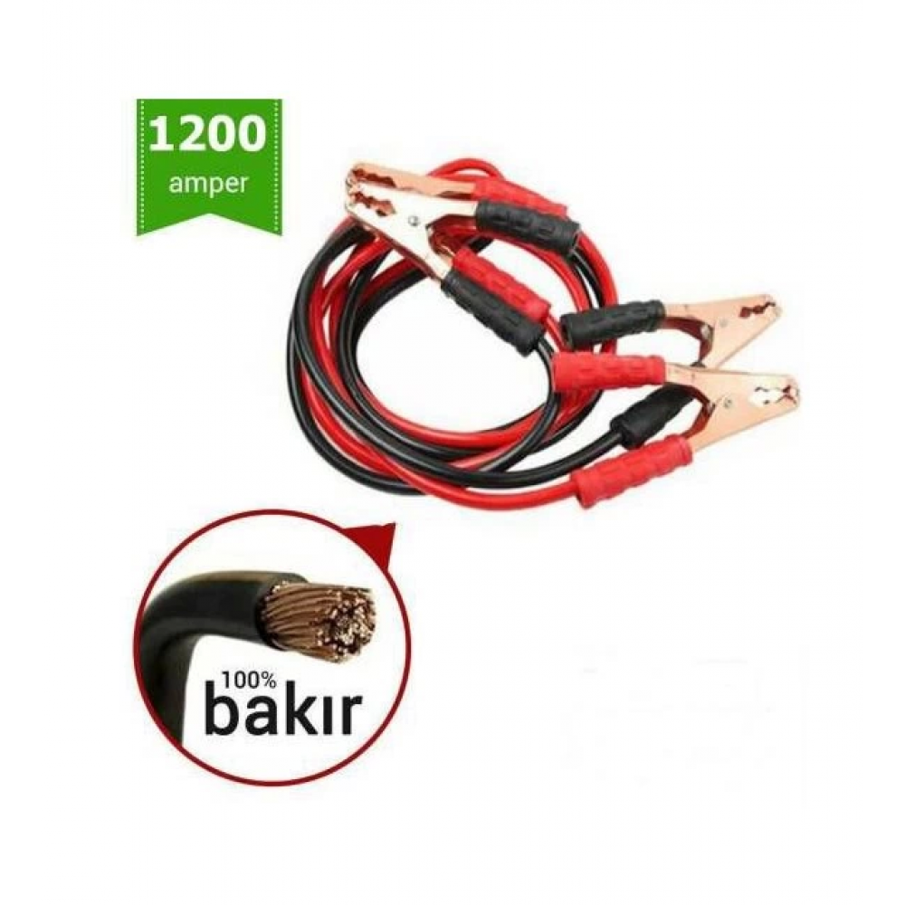 Akü Takviye Kablosu 1200 Amper (taşıma Çantalı)