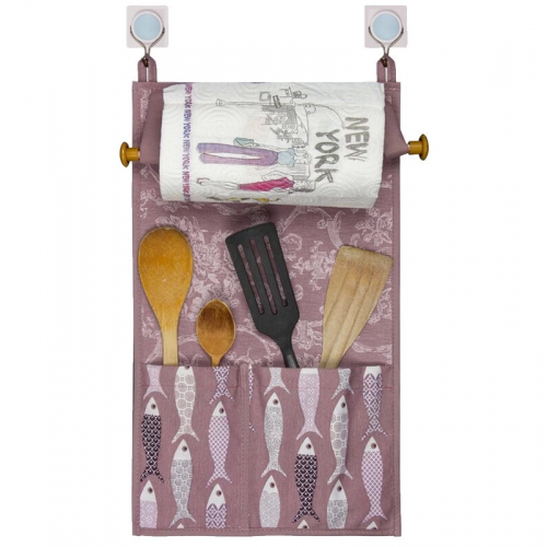 Çok Amaçlı Ahşap Kulplu Mutfak Peçete Askılığı Ve Kaşıklık Çok Amaçlı Ahşap Kulplu Mutfak Peçete Askılığı Ve Kaşıklık