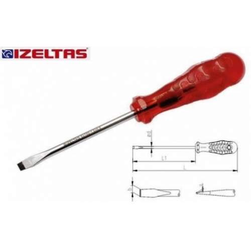 İzeltaş Kraft Düz Tornavida 4x80 İzeltaş Kraft Düz Tornavida 4x80