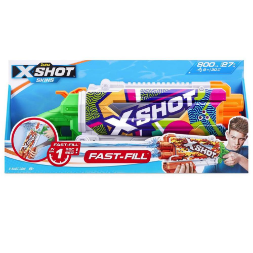 X-SHOT Su Tabancası - Hızlı Doldurma Fonksiyonlu - 11855 (Lisinya) X-SHOT Su Tabancası - Hızlı Doldurma Fonksiyonlu - 11855 (Lisinya)