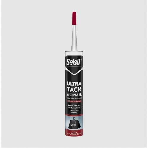 Selsil Hibrit Ultra Tack Yapıştırıcı 290 ml Beyaz Selsil Hibrit Ultra Tack Yapıştırıcı 290 ml Beyaz