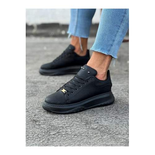 Kömür Erkek Yüksek Taban Ayakkabı Kömür Erkek Yüksek Taban Ayakkabı