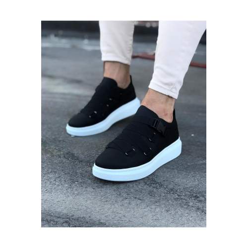 Siyah Erkek Yüksek Taban  Ayakkabı Siyah Erkek Yüksek Taban  Ayakkabı