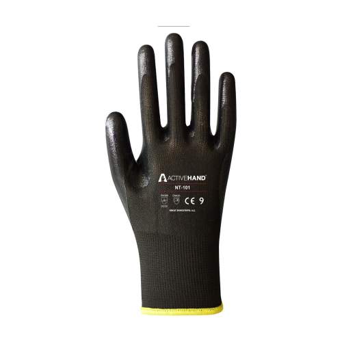 Active NT 101 PU Siyah Nitril Eldiven 10 Numara Active NT 101 PU Siyah Nitril Eldiven 10 Numara