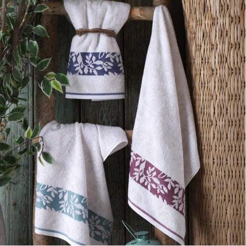 Pamuk 6´lı 50x90 Havlu Seti Spring Mor Pamuk 6´lı 50x90 Havlu Seti Spring Mor