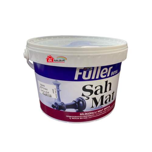 Füller Şahmat Silikonlu Mat İç Cephe 3,5 Kg Deep Siyah Füller Şahmat Silikonlu Mat İç Cephe 3,5 Kg Deep Siyah