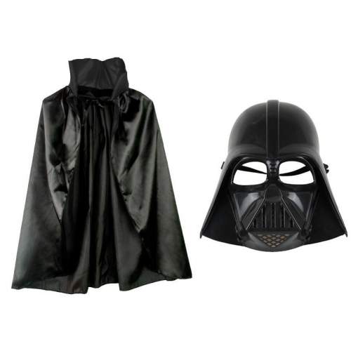 Çocuk Boy Yıldız Savaşları Star Wars Darth Vadet Maskesi ve 90 cm Pelerin Seti Siyah Çocuk Boy Yıldız Savaşları Star Wars Darth Vadet Maskesi ve 90 cm Pelerin Seti Siyah