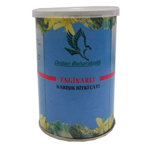 Enginarlı Karışık Bitkisel Çay 100 Gr Teneke Kutu Enginarlı Karışık Bitkisel Çay 100 Gr Teneke Kutu