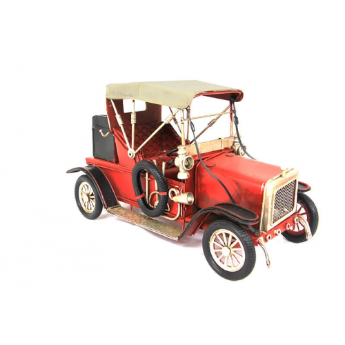 Vintage Tasarım Dekoratif Metal  Araba